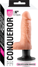 Load image into Gallery viewer, Conqueror 6&quot; Dildo (flesh)
