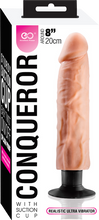 Load image into Gallery viewer, Conqueror 8&quot; Dildo (flesh)
