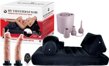 Load image into Gallery viewer, Premium Inflatable Bed with Velvet Surface
