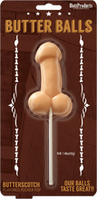 Load image into Gallery viewer, Butterballs Butterscotch Pecker Pop
