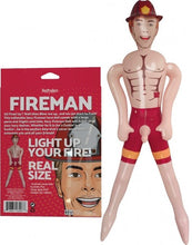 Load image into Gallery viewer, Fireman Inflatable Doll
