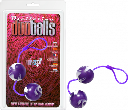 Oscillating Duo Balls (Lavender)