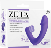 Load image into Gallery viewer, Dual Motor Wearable Vibrator
