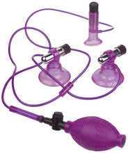 Load image into Gallery viewer, Fetish Fantasy Triple Suckers (Purple/Clear)
