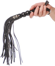 Load image into Gallery viewer, Beaded Cat-O-Nine Tails (Black)
