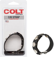 Load image into Gallery viewer, Leather C/b Strap 5-snap Fastener
