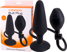 Load image into Gallery viewer, Inflatable Butt Plug- Large (Black)
