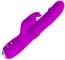 Load image into Gallery viewer, Pretty Love Dorothy Thrusting G Spot Rabbit Vibrator USB Telescopic Sex Toy
