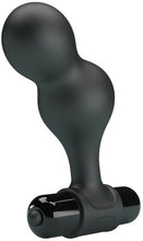 Load image into Gallery viewer, Silicone Anal Vibro Plug (Black)
