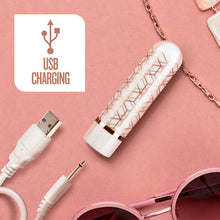 Load image into Gallery viewer, Glitzy Geo - Rechargeable Bullet
