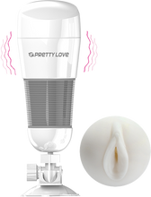Load image into Gallery viewer, Hedy Ultra Stimulation Vibrating Masturbator (White)
