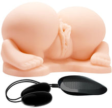 Load image into Gallery viewer, All Fours Vagina And Anal Stimulator (Flesh)
