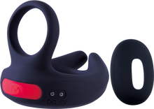 Load image into Gallery viewer, Dual Motor Cock Ornament with Scrotal Stimulator
