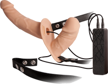 Load image into Gallery viewer, Double Thruster Strap-On (Flesh)
