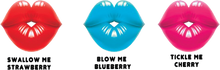Load image into Gallery viewer, Dick Lips Gummy Cock Rings (3 Pack)
