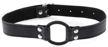 Load image into Gallery viewer, Beginner&#39;s Open Mouth Gag (Black)
