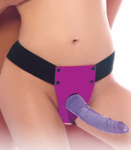 Load image into Gallery viewer, Sensual Comfort Strap-On Dildo (Purple)
