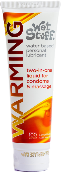 Wet Stuff Warming 100g Personal Lubricant Sex Lube Water-Based