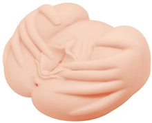 Load image into Gallery viewer, Hands-On Vagina And Anal Masturbator (Flesh)
