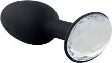 Load image into Gallery viewer, Crystal Amulet Silicone Buttplug - Small
