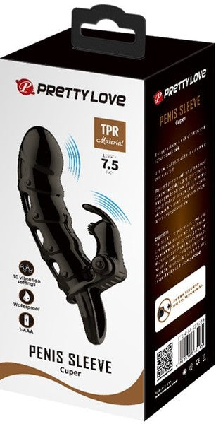 Penis Sleeve Cuper (Black)