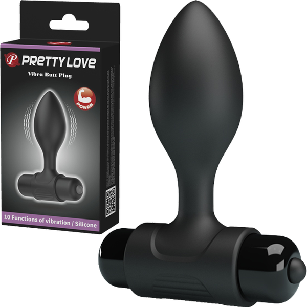 Vibra Butt Plug (Black)