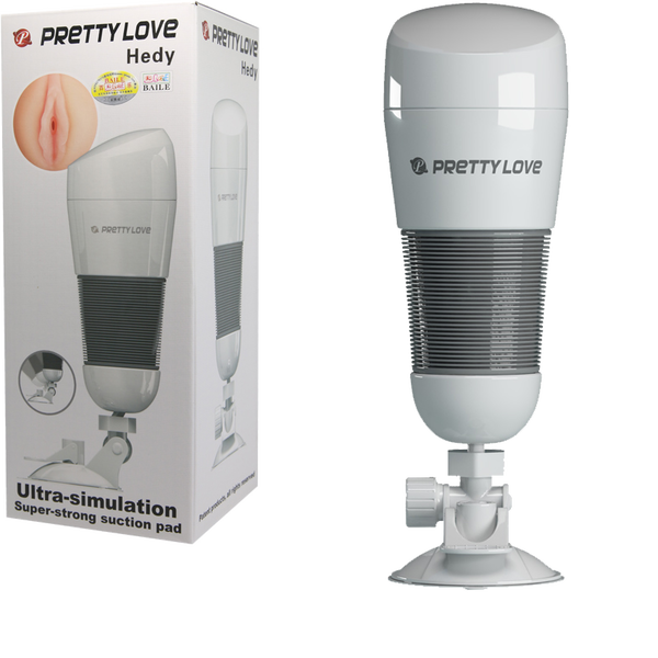 Hedy Ultra Stimulation Masturbator (White)