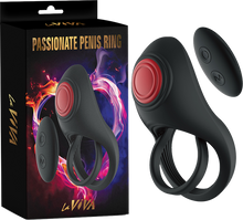 Load image into Gallery viewer, Passionate Penis Ring (Black)
