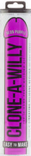 Load image into Gallery viewer, Clone A Willy Kit Penis Molding Set DIY Hens Couples Neon Purple Vibrator Dildo
