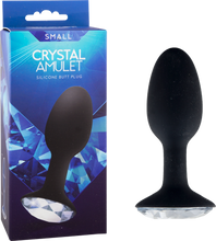 Load image into Gallery viewer, Crystal Amulet Silicone Buttplug - Small
