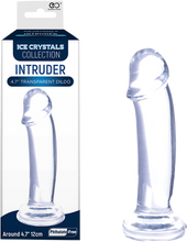 Load image into Gallery viewer, Intruder 4.5&quot; Transparent Dildo (clear)

