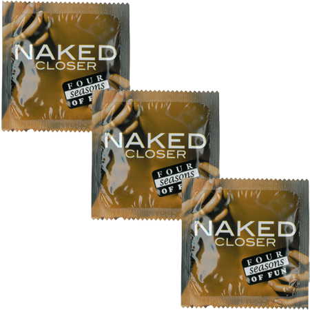 Four Seasons Naked Closer Fit Condoms 144's width 49mm