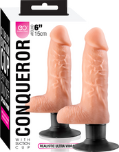 Load image into Gallery viewer, Conqueror 6&quot; Dildo (flesh)
