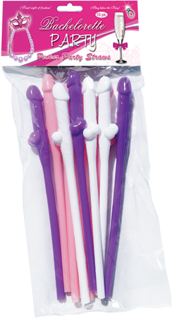 Pecker Sipping Straws (10 Pieces)