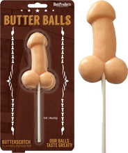 Load image into Gallery viewer, Butterballs Butterscotch Pecker Pop

