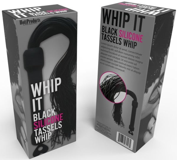 Whip It! Black Tassel Whip BDSM Bondage