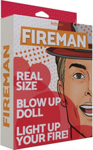 Load image into Gallery viewer, Fireman Inflatable Doll
