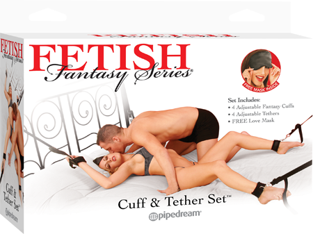Cuff & Tether Set (Black)