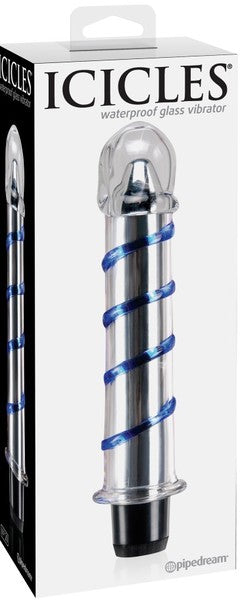 Icicles No. 20 (Clear/Blue)