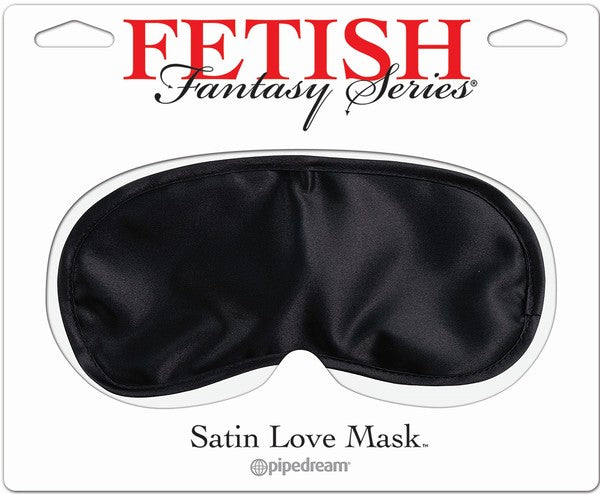 Satin Love Mask (Black)