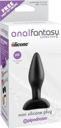 Mini Silicone Plug (Black)