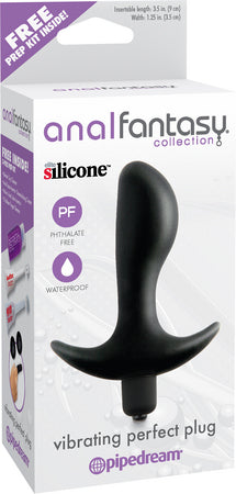 Vibrating Perfect Plug (Black)