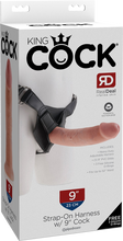 Load image into Gallery viewer, Strap On Harness With 9&quot; Cock (Flesh)
