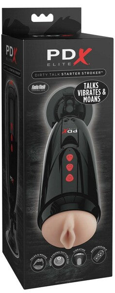 Dirty Talk Starter Stroker