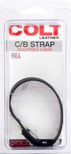 Load image into Gallery viewer, Leather C/b Strap Adjustable 3-snap
