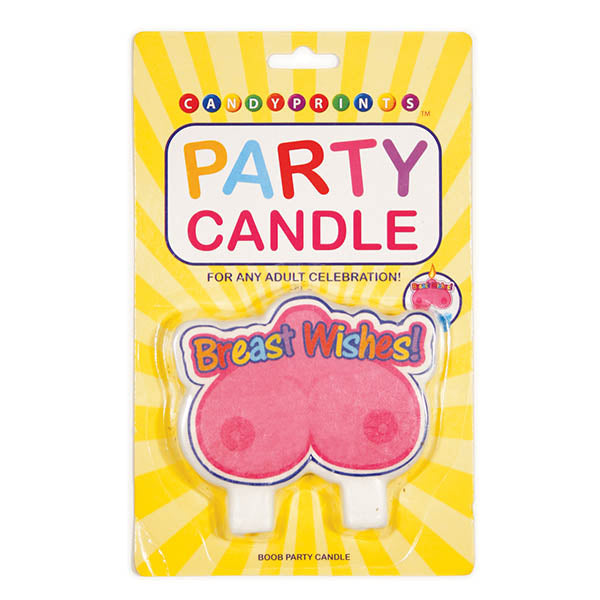 Breast Wishes Party Candle