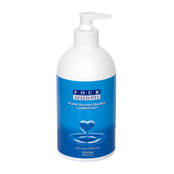 Four Seasons Pure Water Based Personal Lubricant Pump (500ml)