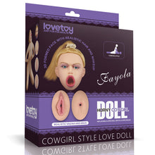 Load image into Gallery viewer, Fayola Horny Cowgirl Doll Inflatable Sex Doll
