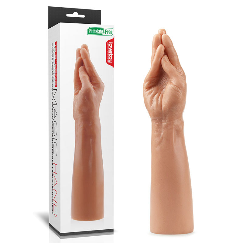 Lovetoy King Sized 13.5'' Realistic Magic Hand Fisting Dildo Bitch Fist