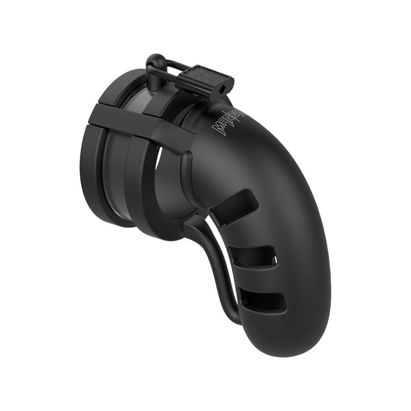 MANCAGE Model 19 - Chastity - 11.5cm Silicone Cage Ballsplitter